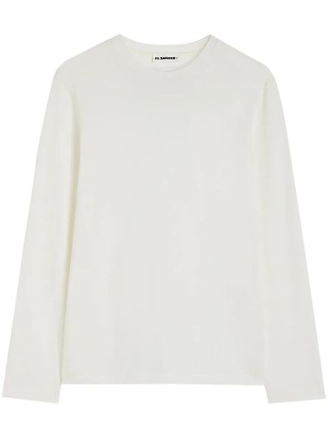 Jil Sander crew-neck T-shirt - White - zdjęcie produktu nr 1
