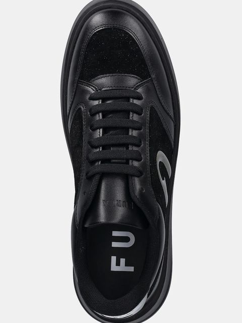 Furla sneakersy skórzane Lace-Up Sneaker T.3 damskie kolor czarny YJ92SPT BX4243 F2200