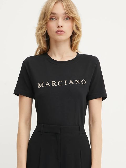 Marciano by Guess t-shirt CANDY damski kolor czarny 5GGI00 6008A - zdjęcie produktu nr 1