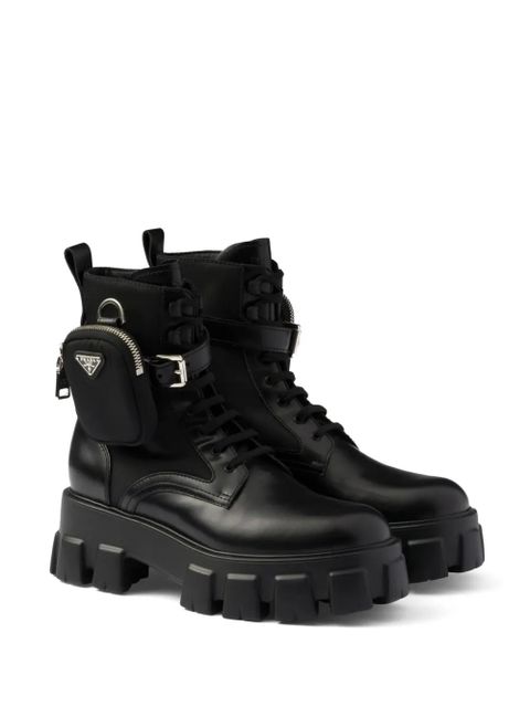 Prada Monolith boots - Black - zdjęcie produktu nr 2
