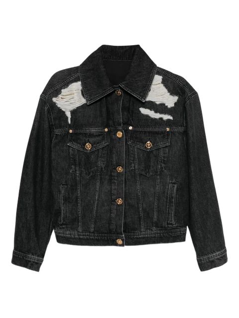 Versace cotton denim jacket - Black - zdjęcie produktu nr 1