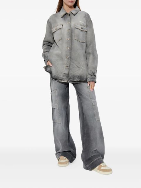 Off-White c/o Virgil Abloh denim shirt - Grey - zdjęcie produktu nr 2