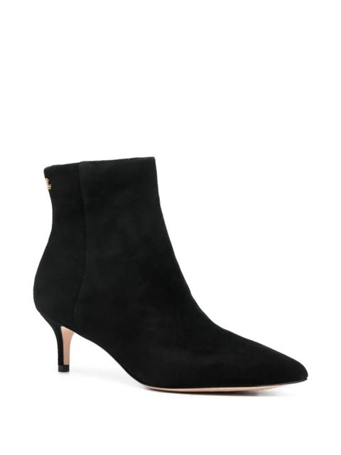 Lauren Ralph Lauren 45mm suede ankle boots - Black - zdjęcie produktu nr 2