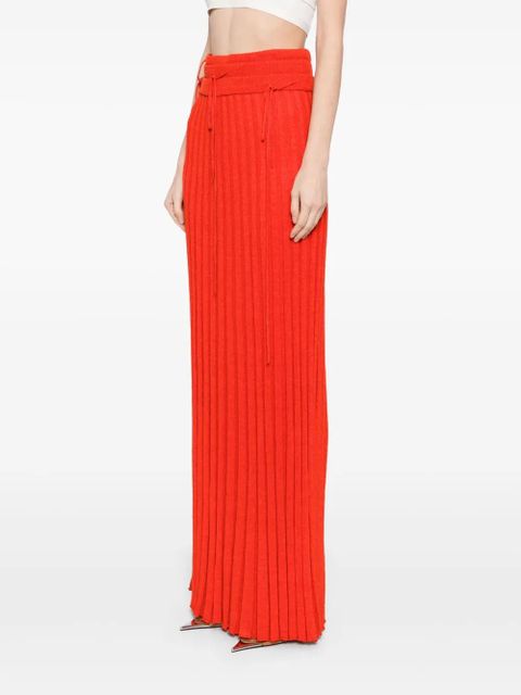 Christopher Esber Straccio skirt - Orange