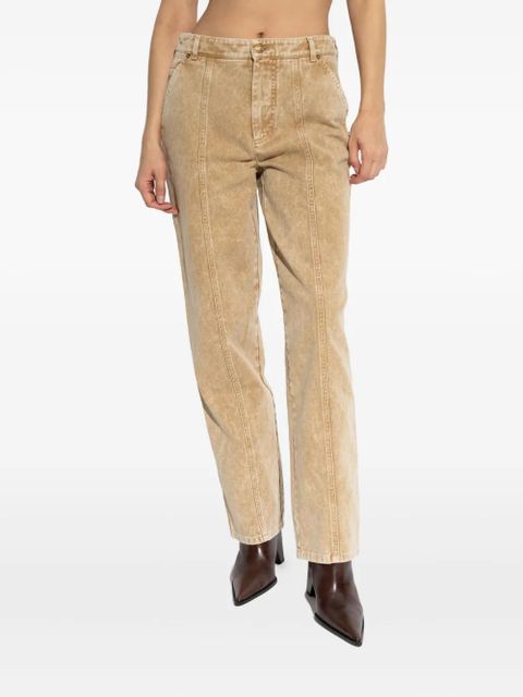 Moschino high-waisted jeans - Neutrals