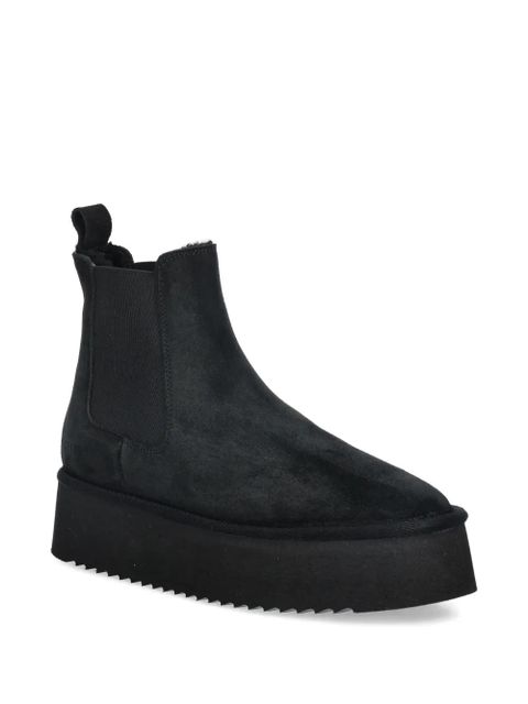 Copenhagen platform-heel Chelsea boots - Black