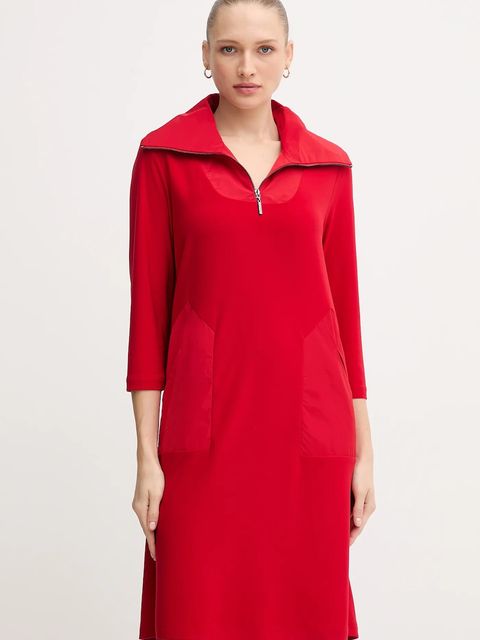 Joseph Ribkoff sukienka kolor czerwony mini prosta 244045 - zdjęcie produktu nr 1