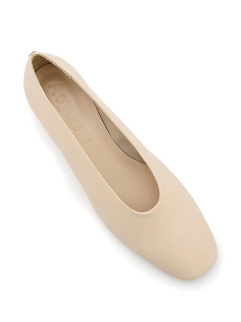 Aeyde 25mm leather pumps - Neutrals