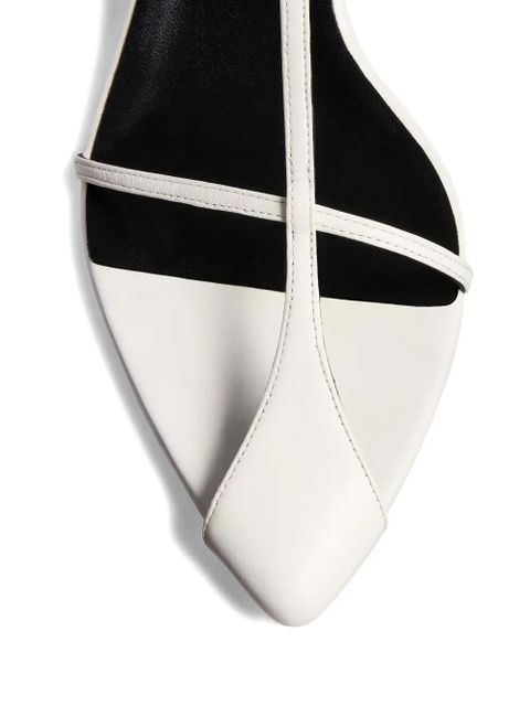 KHAITE Bella sandals - White