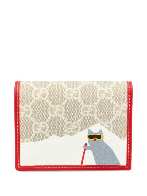 Gucci logo-pattern wallet - Neutrals - zdjęcie produktu nr 2