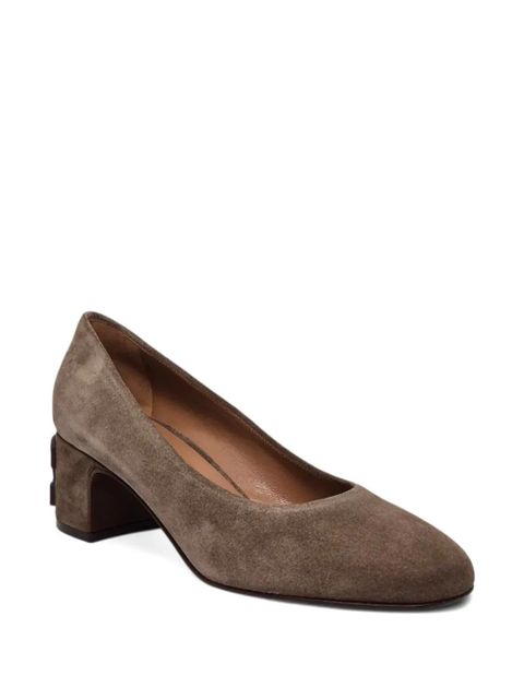 Casadei cutout block-heel pumps - Brown - zdjęcie produktu nr 2