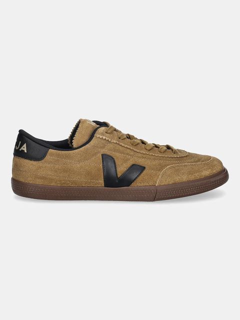 Veja sneakersy skórzane Panenka damskie kolor brązowy FU0320899A - zdjęcie produktu nr 2