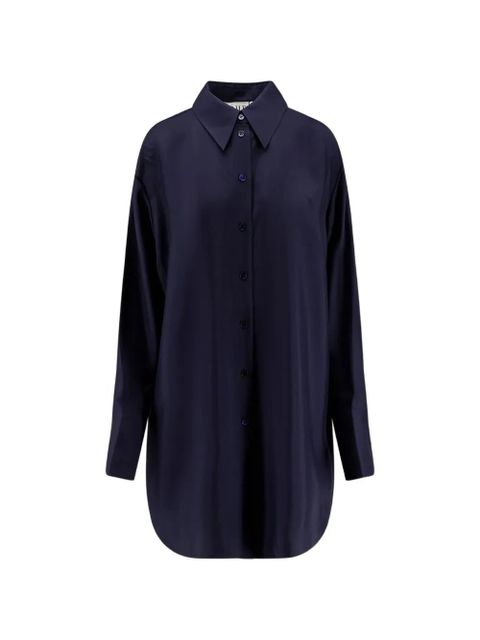 Róhe silk shirt - Blue - zdjęcie produktu nr 1
