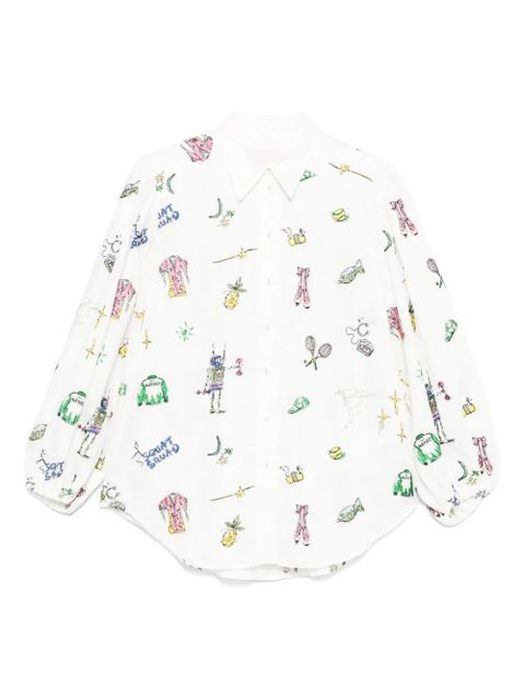 ALEMAIS long sleeve shirt - Neutrals - zdjęcie produktu nr 1