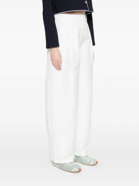 Maje Pistalace bel-loop trousers - White