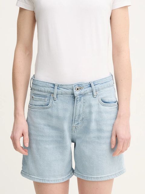 Pepe Jeans szorty jeansowe FITTED SHORT HW MARY - zdjęcie produktu nr 2