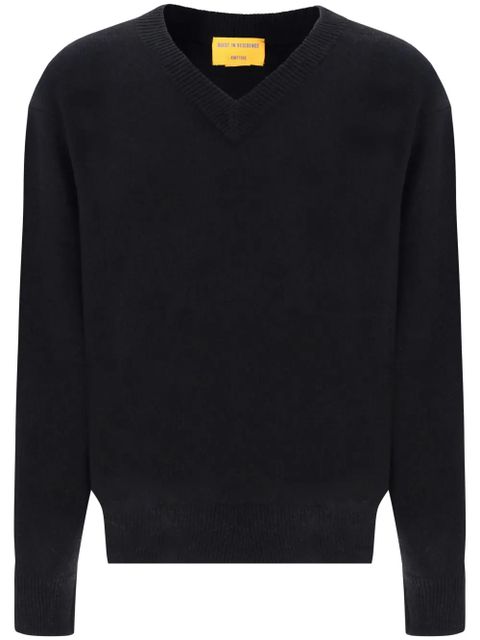 Guest In Residence v-neck sweater - Black - zdjęcie produktu nr 1