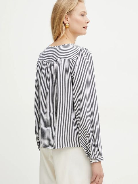 Marella bluzka z domieszką lnu ADDA