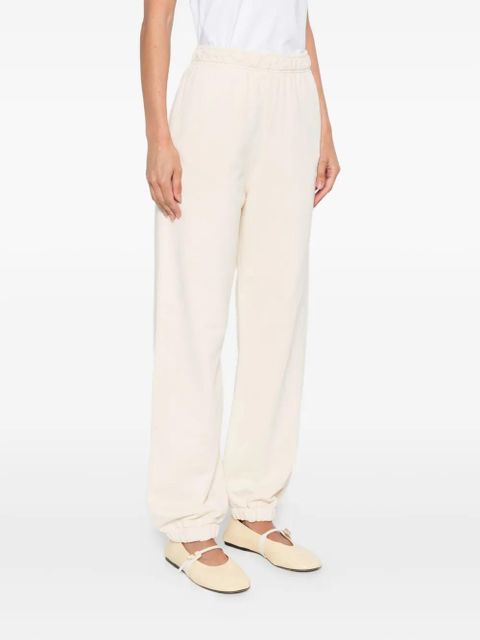 PINKO elastic-ankles cotton trousers - Neutrals