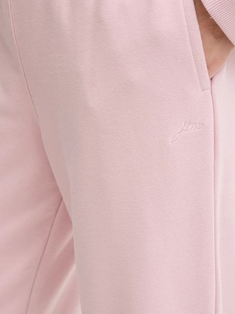 JOYINME spodnie dresowe Kind kolor różowy gładkie Kind