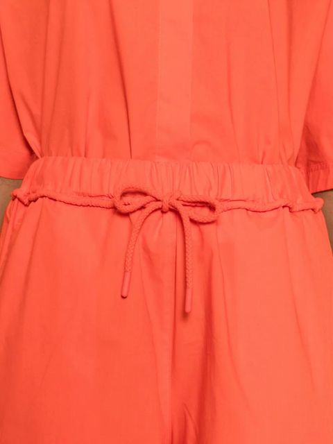 PINKO drawstring-fastening shorts - Orange