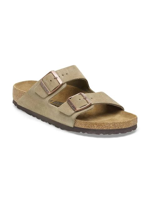 Birkenstock klapki zamszowe Arizona BS - zdjęcie produktu nr 1