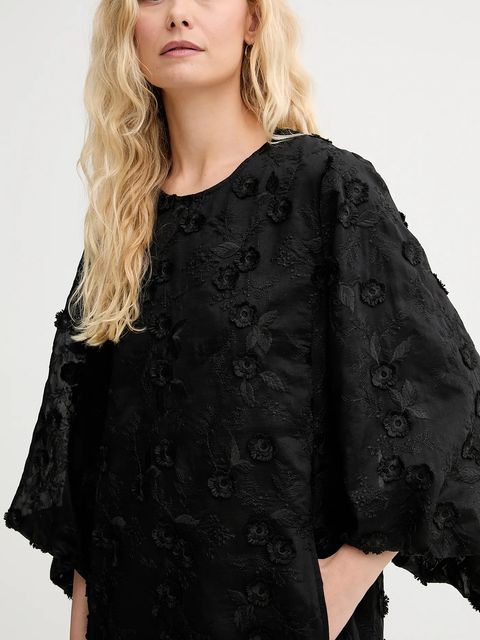 MUNTHE sukienka PANSI kolor czarny mini prosta 252131625225