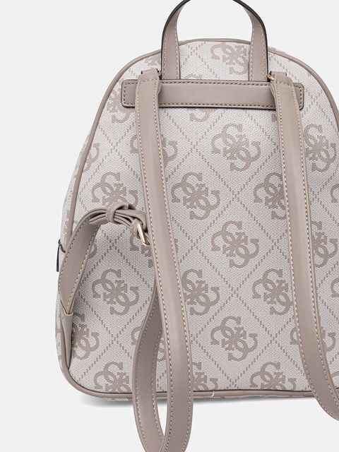 Guess plecak ERENIA damski kolor beżowy mały wzorzysty HWSO78 38330