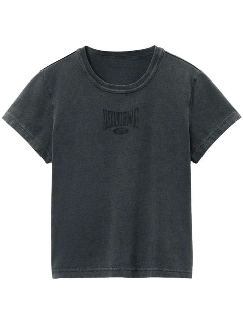 Alexander Wang logo-print cotton T-shirt - Black - zdjęcie produktu nr 1