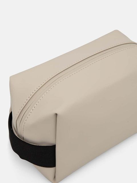 Rains kosmetyczka Wash Bag Small W3 kolor beżowy 15580-26