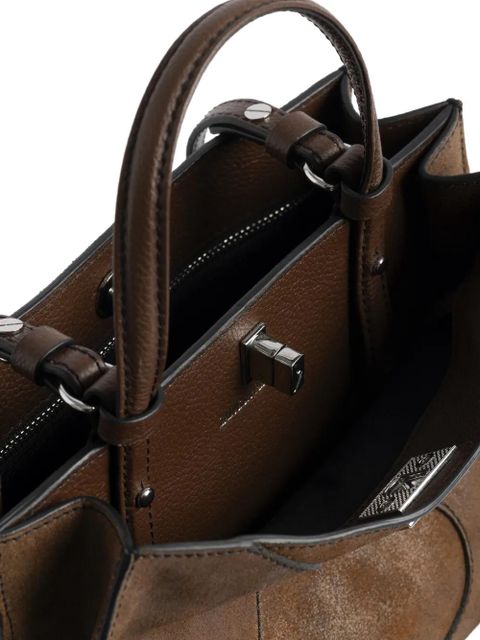 Zadig&Voltaire Jack nano leather satchel - Brown