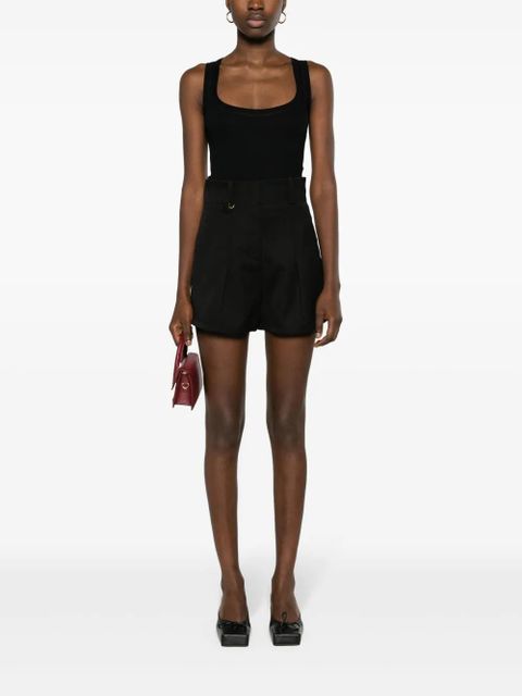 Jacquemus Le Body Gros Grain bodysuit - Black - zdjęcie produktu nr 2