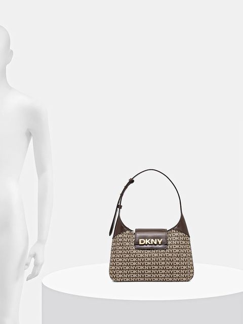 Dkny torebka kolor brązowy R5235L20 - zdjęcie produktu nr 2
