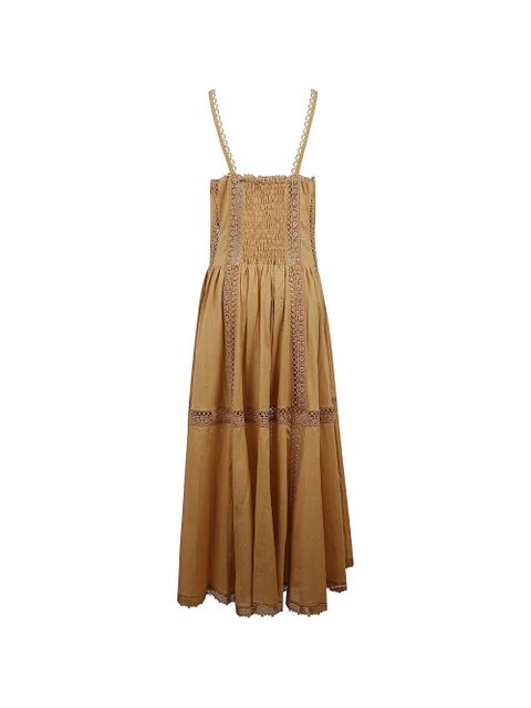 Charo Ruiz Ibiza button lace midi dress - Yellow - zdjęcie produktu nr 2