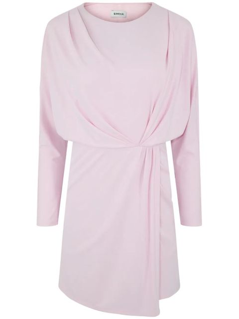 Simkhai asymmetric long-sleeve dress - Pink - zdjęcie produktu nr 1