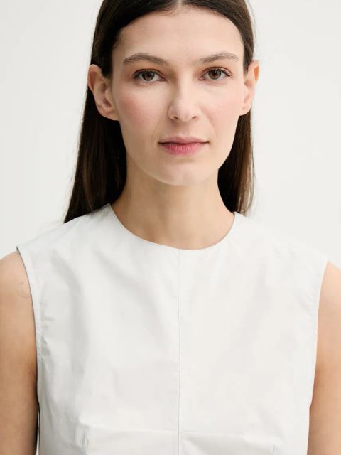 Remain bluzka bawełniana damska kolor szary gładka 5025802689