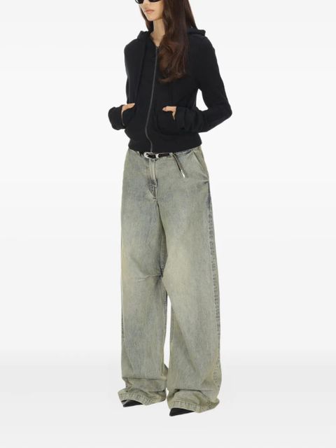 ENTIRE STUDIOS zip-up lightweight hoodie - Black - zdjęcie produktu nr 2