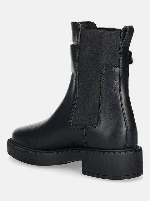 Furla sztyblety skórzane New Legacy damskie kolor czarny na płaskim obcasie YK09FNL BX0283 O6000 - zdjęcie produktu nr 2