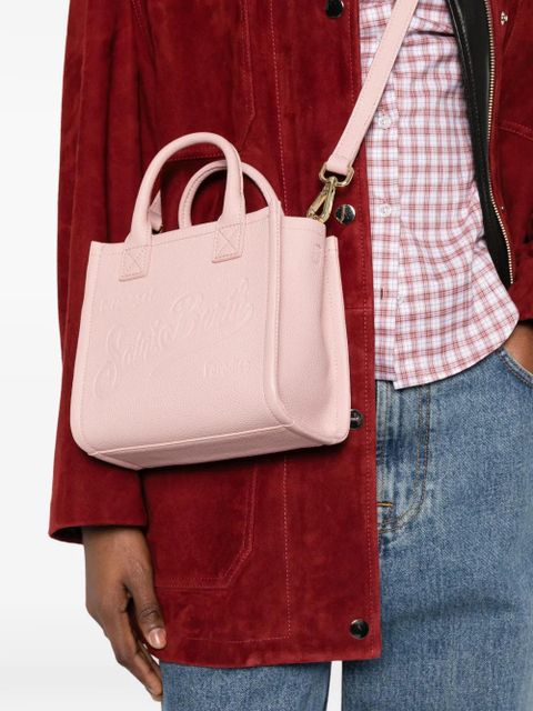 MC2 Saint Barth mini Vanity debossed-logo tote bag - Pink - zdjęcie produktu nr 2