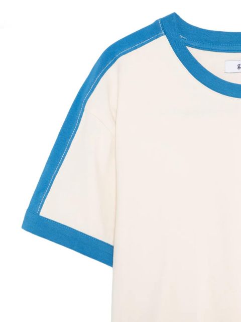 Gimaguas contrast trim T-shirt - White