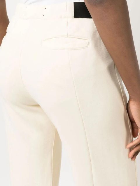 AMIRI flared-leg jersey trousers - Neutrals