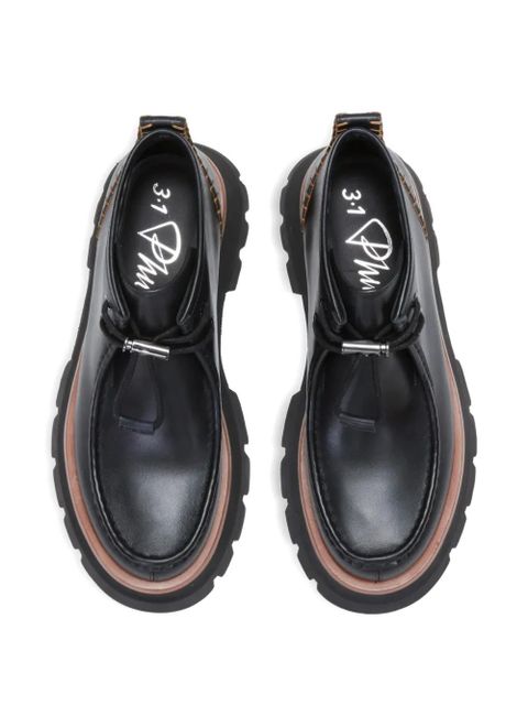 3.1 Phillip Lim Kate lug-sole boots - Black - zdjęcie produktu nr 2