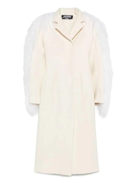 Jacquemus Le Manteau coat - Neutrals - zdjęcie produktu nr 1