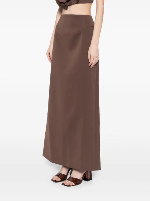 Acler Balderstone skirt - Brown