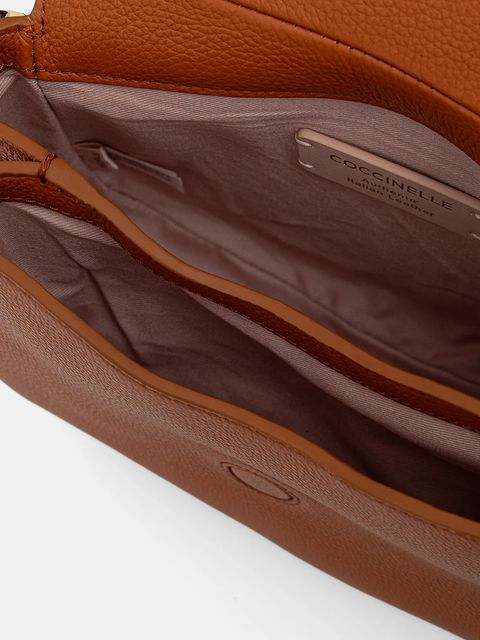 Coccinelle torebka skórzana MAVERY kolor pomarańczowy E1 U7F 18 02 01