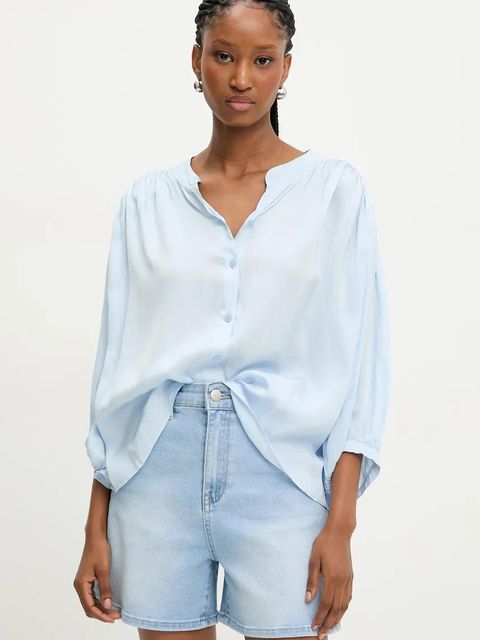 Answear.LAB koszula damska kolor niebieski relaxed - zdjęcie produktu nr 1