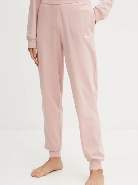HUGO spodnie lounge kolor różowy 50490578 - zdjęcie produktu nr 1