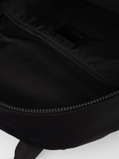 Karl Lagerfeld Jeans plecak kolor czarny duży z aplikacją A3M30353