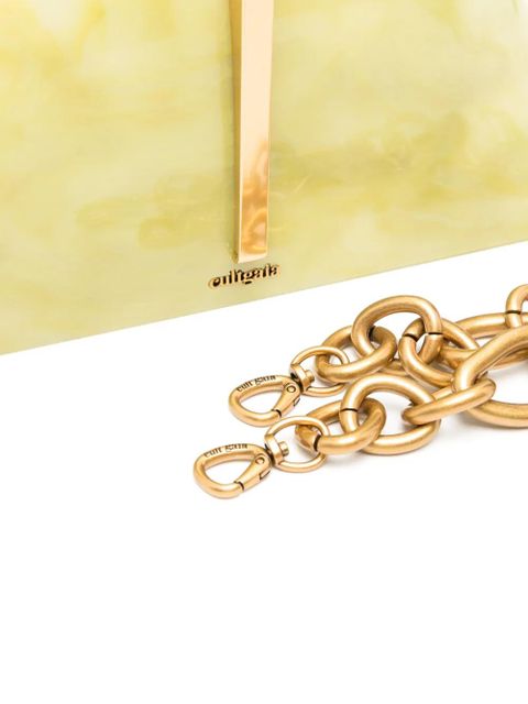 Cult Gaia Laguna clutch bag - Green