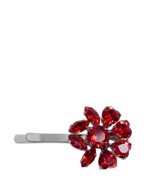 Simone Rocha Mini Heartbloom hair clip - Silver - zdjęcie produktu nr 1